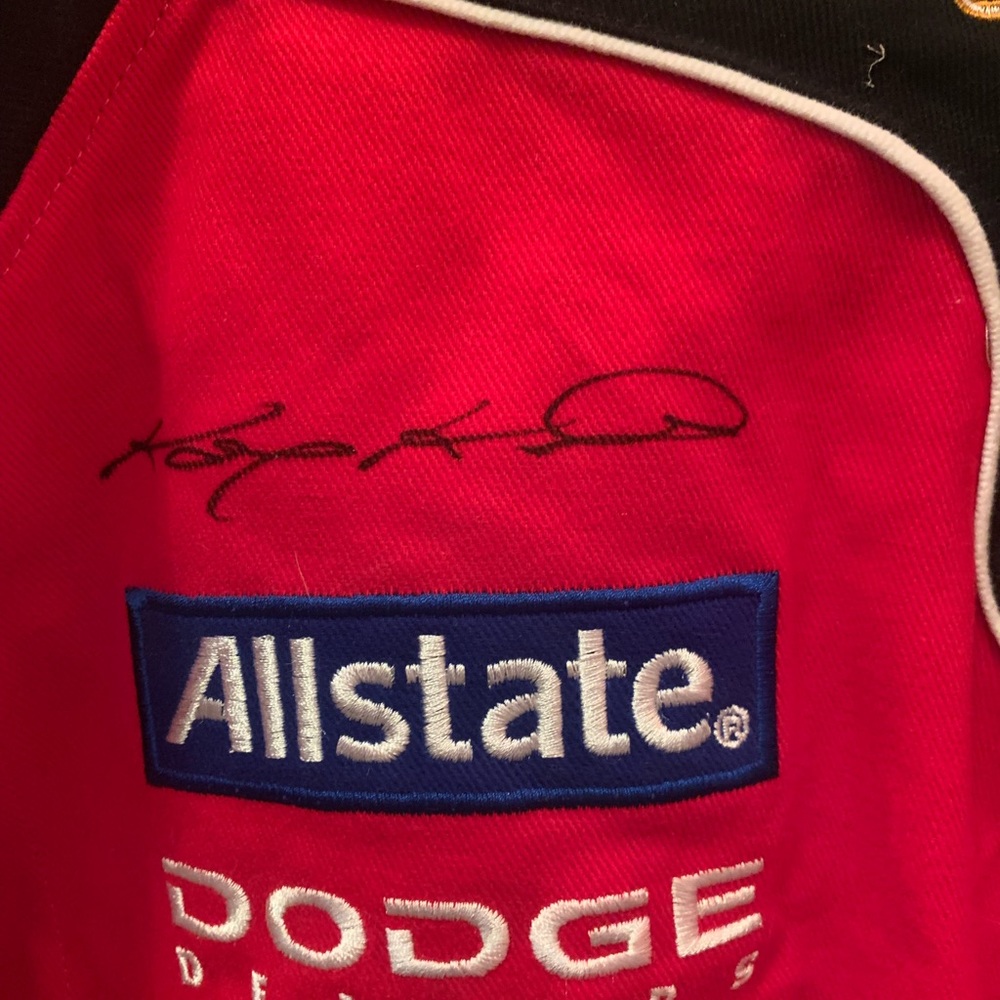 Official Nascar Coat, Signed by Kasey Kahne himself, number 9